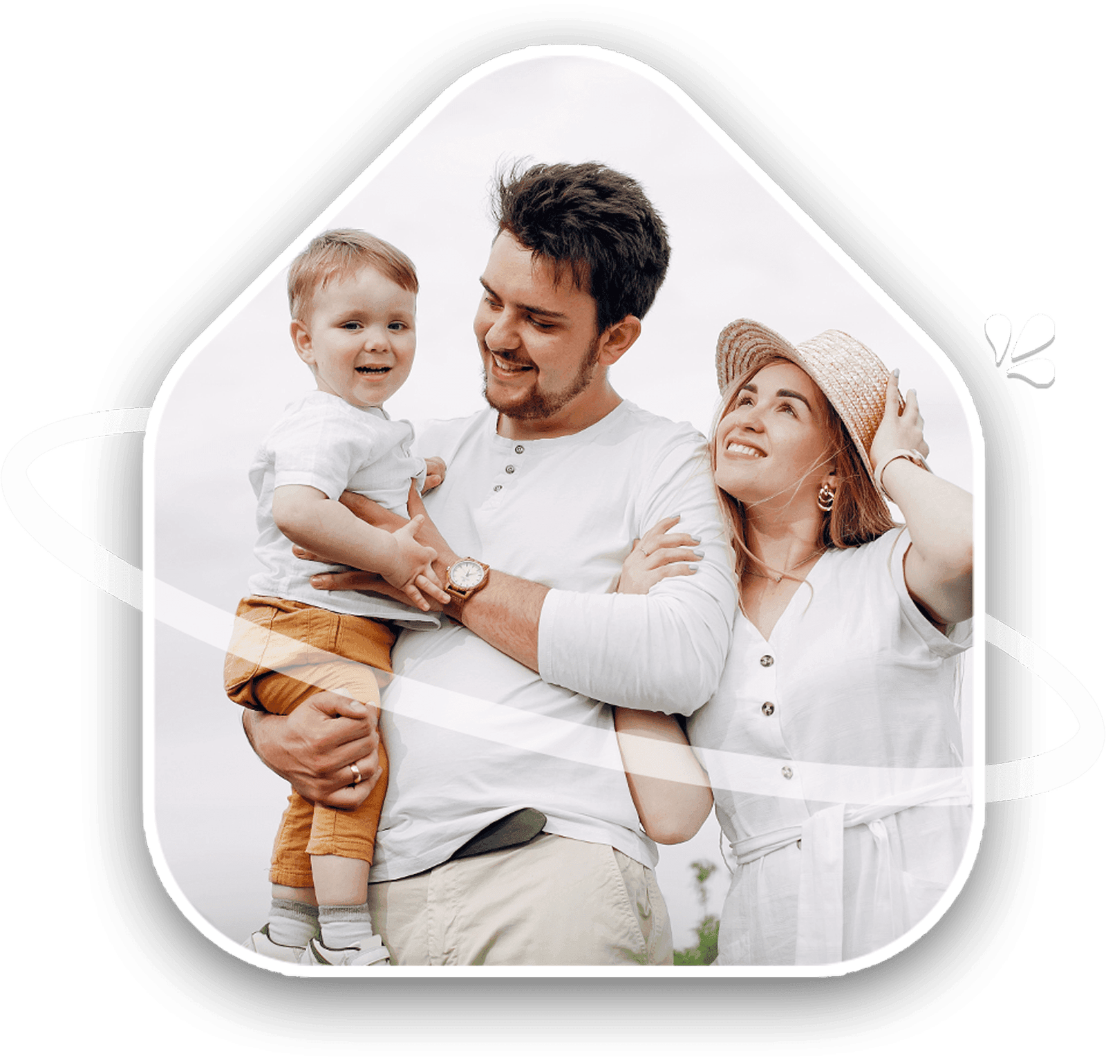 Happy family smiling, protected by affordable final expense insurance plans.